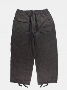 [SOUTH2 WEST8] String Cuff Balloon Pant - Poly Herringbone / Grey<img class='new_mark_img2' src='https://img.shop-pro.jp/img/new/icons5.gif' style='border:none;display:inline;margin:0px;padding:0px;width:auto;' />