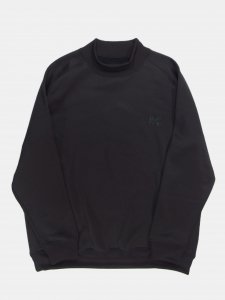 [NEEDLES] L/S Mock Neck Tee - C/PE Bright Jersey / Black<img class='new_mark_img2' src='https://img.shop-pro.jp/img/new/icons5.gif' style='border:none;display:inline;margin:0px;padding:0px;width:auto;' />