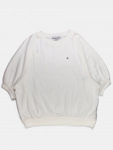 [AMERICANA] BRF-728A/1 եŷ Wide Body & Raglan Sleeve / Short Length S/S Rib Tee Emb. / White<img class='new_mark_img2' src='https://img.shop-pro.jp/img/new/icons5.gif' style='border:none;display:inline;margin:0px;padding:0px;width:auto;' />