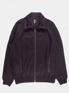 [NEEDLES] Track Jacket - Poly Smooth / Dk.Purple<img class='new_mark_img2' src='https://img.shop-pro.jp/img/new/icons5.gif' style='border:none;display:inline;margin:0px;padding:0px;width:auto;' />