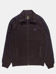 [NEEDLES] Track Jacket - Poly Smooth / Dk.Brown<img class='new_mark_img2' src='https://img.shop-pro.jp/img/new/icons5.gif' style='border:none;display:inline;margin:0px;padding:0px;width:auto;' />