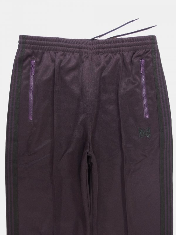 [NEEDLES] Zipped Track Pant - Poly Smooth / Dk.Purple - SUNRISE MARKET