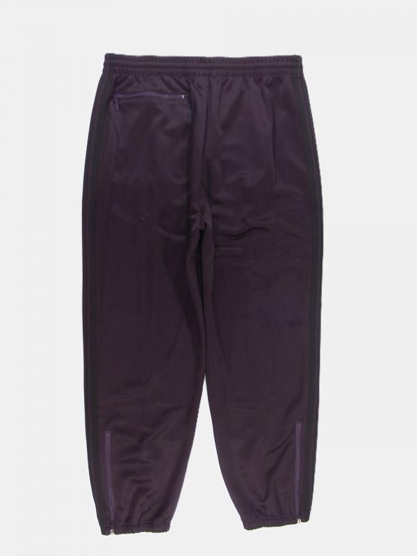 NEEDLES] Zipped Track Pant - Poly Smooth / Dk.Purple