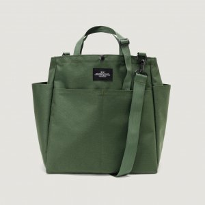 [BAGSINPROGRESS] CARRY-ALL BEACH BAG - Canvas Nylon / Olive<img class='new_mark_img2' src='https://img.shop-pro.jp/img/new/icons5.gif' style='border:none;display:inline;margin:0px;padding:0px;width:auto;' />