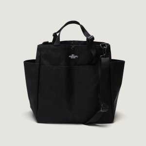 [BAGSINPROGRESS] CARRY-ALL BEACH BAG - Canvas Nylon / Black<img class='new_mark_img2' src='https://img.shop-pro.jp/img/new/icons5.gif' style='border:none;display:inline;margin:0px;padding:0px;width:auto;' />