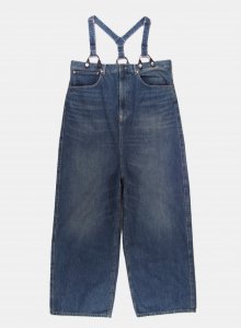 [RHODOLIRION] 5Pockets Suspender Pants - Denim / Indigo<img class='new_mark_img2' src='https://img.shop-pro.jp/img/new/icons5.gif' style='border:none;display:inline;margin:0px;padding:0px;width:auto;' />