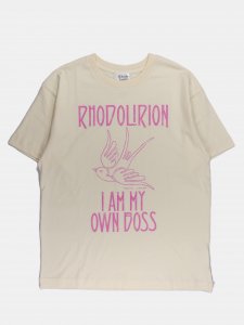 [RHODOLIRION] RhodolirioN Band Tee / Natural<img class='new_mark_img2' src='https://img.shop-pro.jp/img/new/icons5.gif' style='border:none;display:inline;margin:0px;padding:0px;width:auto;' />