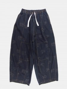 [NEEDLES] H.D. Pant - 8oz Denim / Rose Jq. / Indigo<img class='new_mark_img2' src='https://img.shop-pro.jp/img/new/icons5.gif' style='border:none;display:inline;margin:0px;padding:0px;width:auto;' />