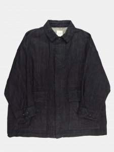 [TOUJOURS] Coverall Jacket - 14OZ. Selvage Classic Denim Cloth / Indigo<img class='new_mark_img2' src='https://img.shop-pro.jp/img/new/icons5.gif' style='border:none;display:inline;margin:0px;padding:0px;width:auto;' />