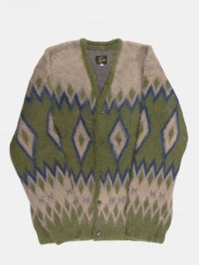 [NEEDLES] Mohair Cardigan - Diamond / Olive<img class='new_mark_img2' src='https://img.shop-pro.jp/img/new/icons5.gif' style='border:none;display:inline;margin:0px;padding:0px;width:auto;' />