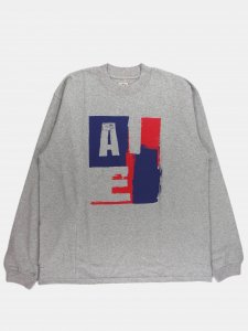 [AIE] Mock Neck L/S Tee - Cotton Jersey / AIE / H.Grey<img class='new_mark_img2' src='https://img.shop-pro.jp/img/new/icons5.gif' style='border:none;display:inline;margin:0px;padding:0px;width:auto;' />