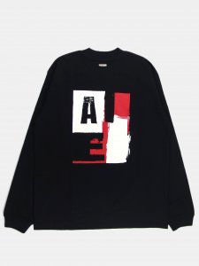 [AIE] Mock Neck L/S Tee - Cotton Jersey / AIE / Black<img class='new_mark_img2' src='https://img.shop-pro.jp/img/new/icons5.gif' style='border:none;display:inline;margin:0px;padding:0px;width:auto;' />