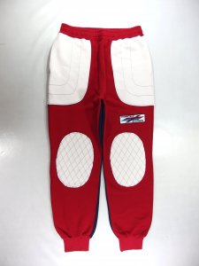 [SHIDEN] Motor Cycle String Easy Pant - C/PE Pile Jersey / Red/Eggplant/White <img class='new_mark_img2' src='https://img.shop-pro.jp/img/new/icons5.gif' style='border:none;display:inline;margin:0px;padding:0px;width:auto;' />