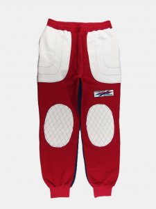 [SHIDEN] Motor Cycle String Easy Pant - C/PE Pile Jersey / Red/Eggplant/White <img class='new_mark_img2' src='https://img.shop-pro.jp/img/new/icons5.gif' style='border:none;display:inline;margin:0px;padding:0px;width:auto;' />