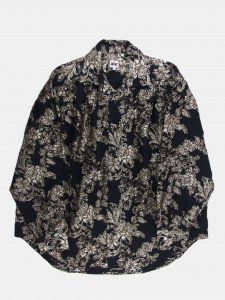 [AIE] Painter Shirt - C/CU/PE Floral Cut Jq. / Black <img class='new_mark_img2' src='https://img.shop-pro.jp/img/new/icons5.gif' style='border:none;display:inline;margin:0px;padding:0px;width:auto;' />