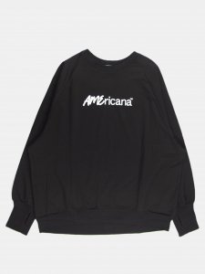 [AMERICANA] BRF-M-739A/1 ϥ㡼 Wide Body & Raglan Sleeve / Lt.Weight Sweat Shirt / Sumikuro<img class='new_mark_img2' src='https://img.shop-pro.jp/img/new/icons5.gif' style='border:none;display:inline;margin:0px;padding:0px;width:auto;' />