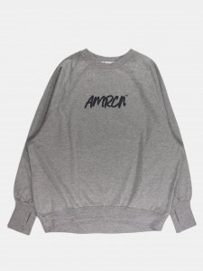 [AMERICANA] BRF-M-739A/2 ϥ㡼 Wide Body & Raglan Sleeve / Lt.Weight Sweat Shirt / Moku Gray<img class='new_mark_img2' src='https://img.shop-pro.jp/img/new/icons5.gif' style='border:none;display:inline;margin:0px;padding:0px;width:auto;' />