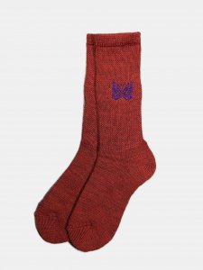 [NEEDLES] Pile Socks - Merino Wool / Orange<img class='new_mark_img2' src='https://img.shop-pro.jp/img/new/icons5.gif' style='border:none;display:inline;margin:0px;padding:0px;width:auto;' />