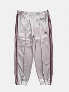 [NEEDLES  SUNRISE MARKET]  Zipped Track Pant - Poly Smooth / Ash Grey/Smoke Purple<img class='new_mark_img2' src='https://img.shop-pro.jp/img/new/icons5.gif' style='border:none;display:inline;margin:0px;padding:0px;width:auto;' />