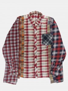 [REBUILD BY NEEDLES] Flannel Shirt -> 7 Cuts Wide Shirt / Assorted / TYPE 1<img class='new_mark_img2' src='https://img.shop-pro.jp/img/new/icons5.gif' style='border:none;display:inline;margin:0px;padding:0px;width:auto;' />