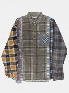 [REBUILD BY NEEDLES] Flannel Shirt -> 7 Cuts Wide Shirt / Assorted / TYPE 2<img class='new_mark_img2' src='https://img.shop-pro.jp/img/new/icons5.gif' style='border:none;display:inline;margin:0px;padding:0px;width:auto;' />