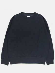 [TOUJOURS] Crew Neck Pullover - Back Brushed Authentic Cotton Sweat / Heather Black<img class='new_mark_img2' src='https://img.shop-pro.jp/img/new/icons5.gif' style='border:none;display:inline;margin:0px;padding:0px;width:auto;' />