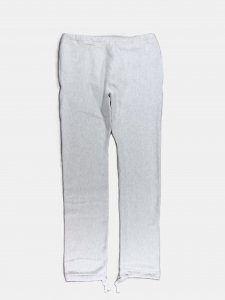 [TOUJOURS] Sweat Pants - Back Brushed Authentic Cotton Sweat / Heather White