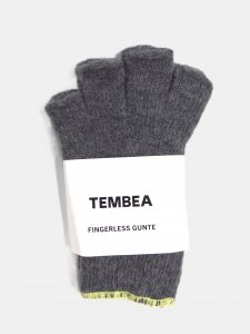 [TEMBEA] FINGERLESS GUNTE - WOOL/NYLON / MID-GREY/LEMON<img class='new_mark_img2' src='https://img.shop-pro.jp/img/new/icons5.gif' style='border:none;display:inline;margin:0px;padding:0px;width:auto;' />