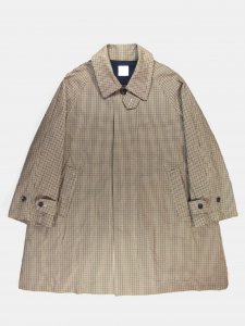 [TOUJOURS] Soutien Collar Half Field Coat - High Count Cotton Gabardine Cloth / Gun Club Plaid<img class='new_mark_img2' src='https://img.shop-pro.jp/img/new/icons5.gif' style='border:none;display:inline;margin:0px;padding:0px;width:auto;' />