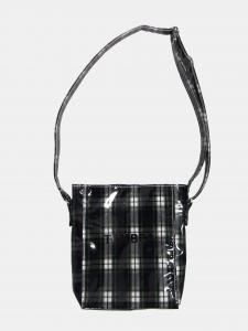 [TEMBEA] MINI SHOULDER - PVC COAT / CHECK / DRESS-GORDON