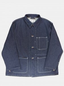 [EG WORKADAY] Utility Jacket - 12oz Denim / Indigo<img class='new_mark_img2' src='https://img.shop-pro.jp/img/new/icons5.gif' style='border:none;display:inline;margin:0px;padding:0px;width:auto;' />