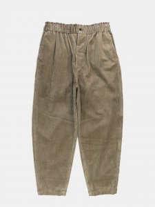 [TOUJOURS] Pegtop Easy Pants - Cotton Wide Wale Corduroy Cloth / Sage<img class='new_mark_img2' src='https://img.shop-pro.jp/img/new/icons5.gif' style='border:none;display:inline;margin:0px;padding:0px;width:auto;' />