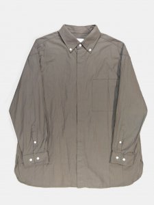 [TOUJOURS] Baggy B.D. Shirt - Cotton Triple Yarn Twill Cloth / Sage<img class='new_mark_img2' src='https://img.shop-pro.jp/img/new/icons5.gif' style='border:none;display:inline;margin:0px;padding:0px;width:auto;' />