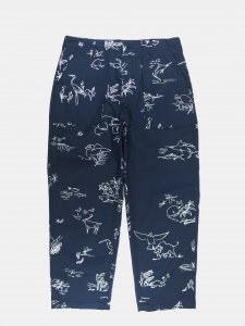 [ENGINEERED GARMENTS] Fatigue Pant - Animal Print 6.5oz Flat Twill / Navy<img class='new_mark_img2' src='https://img.shop-pro.jp/img/new/icons5.gif' style='border:none;display:inline;margin:0px;padding:0px;width:auto;' />