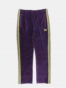 [NEEDLES] Narrow Track Pant - C/PE Velour / Purple<img class='new_mark_img2' src='https://img.shop-pro.jp/img/new/icons5.gif' style='border:none;display:inline;margin:0px;padding:0px;width:auto;' />