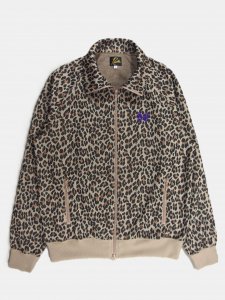 [NEEDLES] Track Jacket - Poly Jacquard / Leopard<img class='new_mark_img2' src='https://img.shop-pro.jp/img/new/icons5.gif' style='border:none;display:inline;margin:0px;padding:0px;width:auto;' />