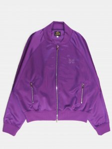 [NEEDLES WOMEN] Dolman Sleeve Track Jacket - Poly Smooth / Purple<img class='new_mark_img2' src='https://img.shop-pro.jp/img/new/icons5.gif' style='border:none;display:inline;margin:0px;padding:0px;width:auto;' />