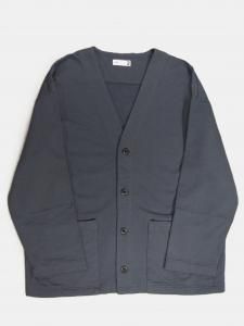 [ts(s)] 4 Button Cardigan - High Gauze Cotton Terry Jersey / Charcoal<img class='new_mark_img2' src='https://img.shop-pro.jp/img/new/icons5.gif' style='border:none;display:inline;margin:0px;padding:0px;width:auto;' />