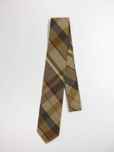 [ENGINEERED GARMENTS] Neck Tie - Cotton Madras Plaid / Olive<img class='new_mark_img2' src='https://img.shop-pro.jp/img/new/icons5.gif' style='border:none;display:inline;margin:0px;padding:0px;width:auto;' />