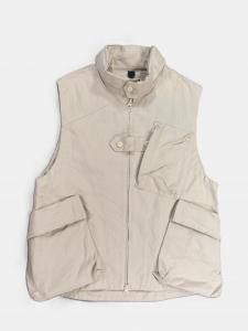 [ts(s)] Messenger Vest - Organic Cotton Herringbone Cloth / Ivory<img class='new_mark_img2' src='https://img.shop-pro.jp/img/new/icons5.gif' style='border:none;display:inline;margin:0px;padding:0px;width:auto;' />