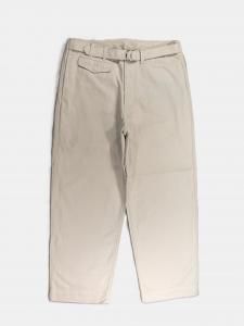 [ts(s)] D-ring Belted Pants - Organic Cotton Herringbone Cloth / Ivory<img class='new_mark_img2' src='https://img.shop-pro.jp/img/new/icons5.gif' style='border:none;display:inline;margin:0px;padding:0px;width:auto;' />