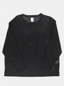 [SOUTH2 WEST8] Crew Neck Shirt - Knit Mesh / Black<img class='new_mark_img2' src='https://img.shop-pro.jp/img/new/icons5.gif' style='border:none;display:inline;margin:0px;padding:0px;width:auto;' />