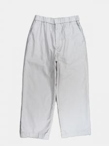 [TOUJOURS] Easy Trousers - Cotton/Silk Light Weight Gaberdine Cloth / Smoke Gray<img class='new_mark_img2' src='https://img.shop-pro.jp/img/new/icons5.gif' style='border:none;display:inline;margin:0px;padding:0px;width:auto;' />