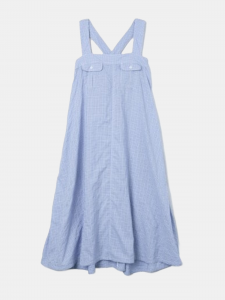 [tActi] Cinch Dress - Window Pane Gingham / Light Blue<img class='new_mark_img2' src='https://img.shop-pro.jp/img/new/icons5.gif' style='border:none;display:inline;margin:0px;padding:0px;width:auto;' />
