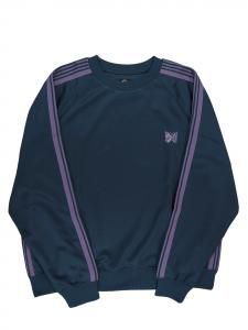 [NEEDLES] Track Crew Neck Shirt - Poly Smooth / Green<img class='new_mark_img2' src='https://img.shop-pro.jp/img/new/icons5.gif' style='border:none;display:inline;margin:0px;padding:0px;width:auto;' />