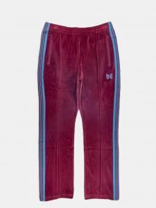 [NEEDLES] Narrow Track Pant - C/PE Velour / Burgundy<img class='new_mark_img2' src='https://img.shop-pro.jp/img/new/icons5.gif' style='border:none;display:inline;margin:0px;padding:0px;width:auto;' />