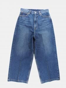 [RHODOLIRION] 90' Loose Straight Pants - Denim / Indigo<img class='new_mark_img2' src='https://img.shop-pro.jp/img/new/icons5.gif' style='border:none;display:inline;margin:0px;padding:0px;width:auto;' />
