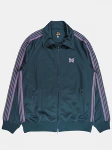 [NEEDLES] Track Jacket - Poly Smooth / Green<img class='new_mark_img2' src='https://img.shop-pro.jp/img/new/icons5.gif' style='border:none;display:inline;margin:0px;padding:0px;width:auto;' />