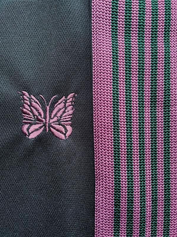 【lrkth★】Needles 蝶刺繍 オリーブグリーン パンツ XS 楽天市場】新品 ニードルズ NEEDLES Narrow Track Pant Poly