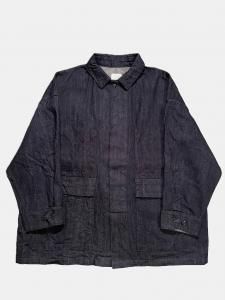 [TOUJOURS] Coverall Jacket - 13.5OZ. Selvage Classic Denim Cloth / Indigo<img class='new_mark_img2' src='https://img.shop-pro.jp/img/new/icons5.gif' style='border:none;display:inline;margin:0px;padding:0px;width:auto;' />